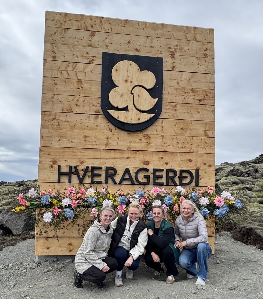 Valgerður, Hrund, Bryndís og Sigríður Valgerður, Hrund, Bryndís og Sigríður
