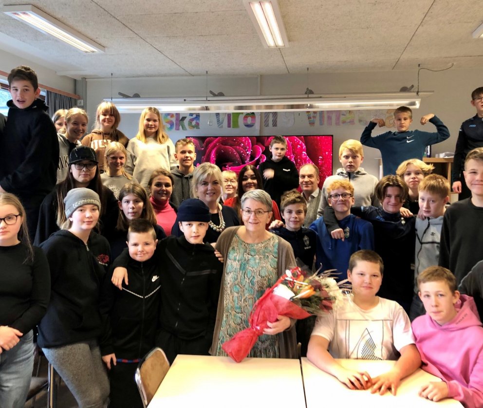 Tré gróðursett til heiðurs Guðríði