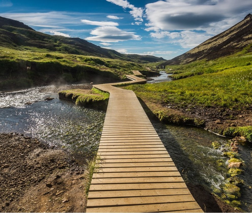 Reykjadalur Hveragerði.