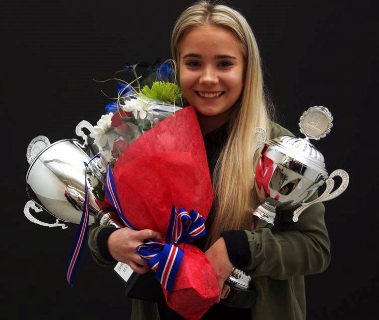 Hekla Björt íþróttamaður Hveragerðis