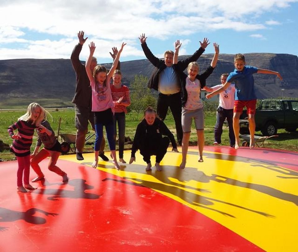 Ærslabelgur í Hveragerði