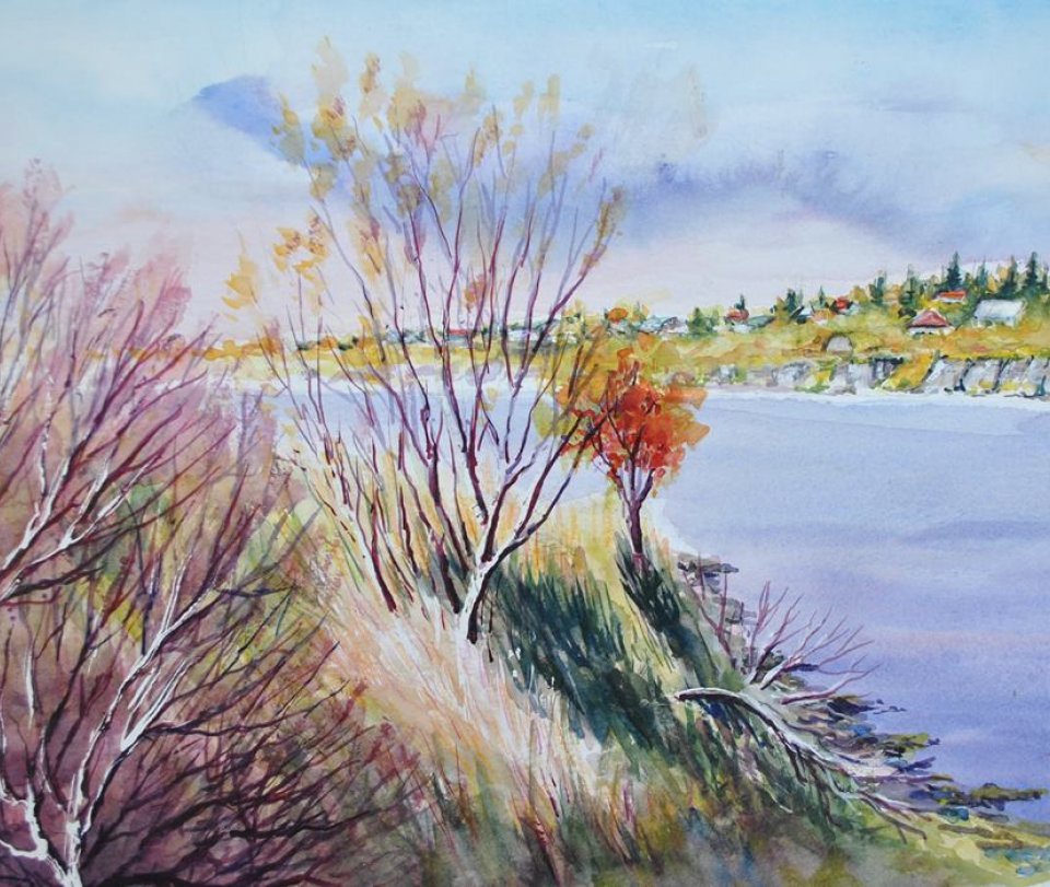 Jón Ingi sýnir á Bókasafninu í Hveragerði