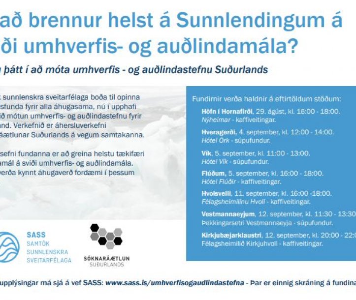 Umhverfis- og auðlindastefna Suðurlands
