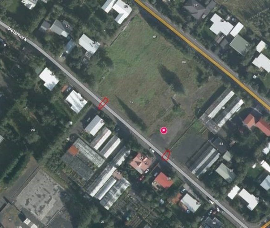 Tilkynning um tengingu heimæða í Þelamörk 47 - 53