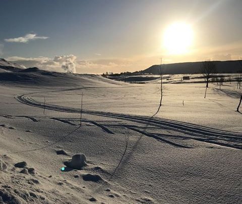 Gönguskíðabraut klár