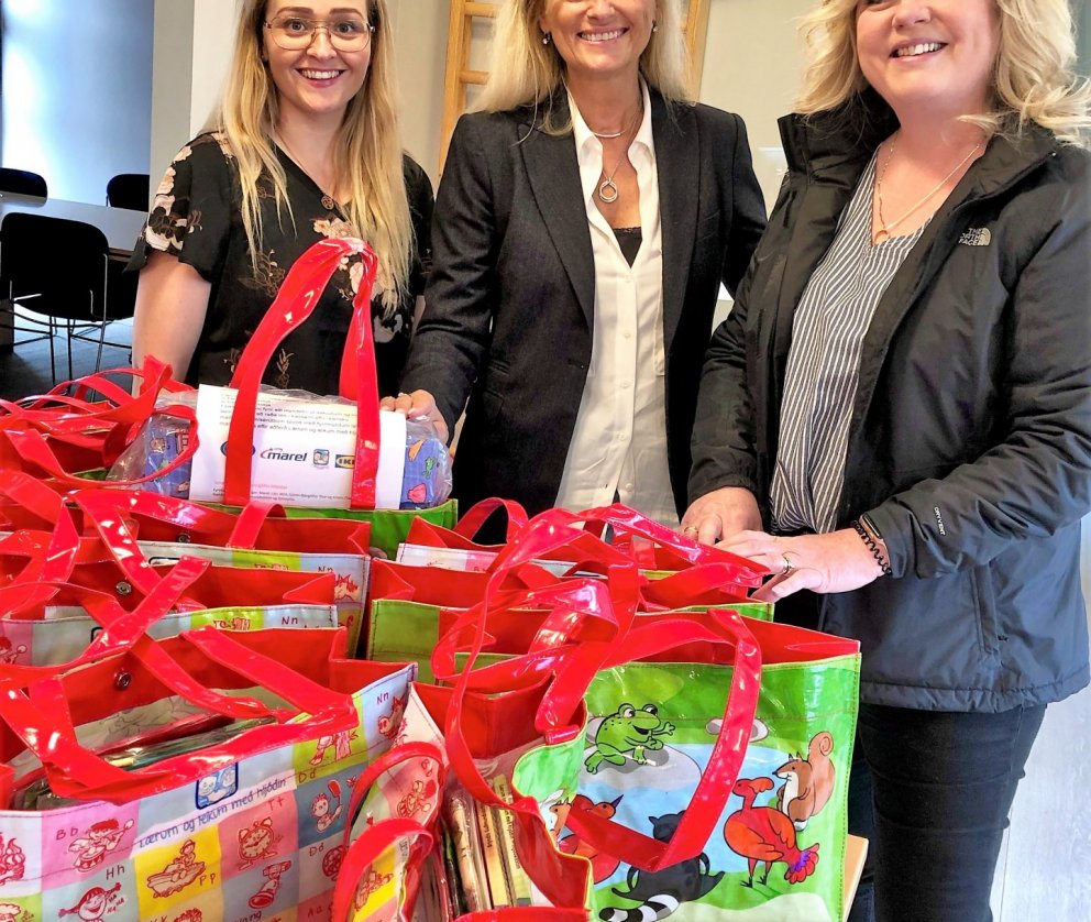 Gjöf til leikskólabarna