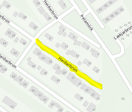 Vatnslaust í Heiðarbrún á morgun 9.ágúst