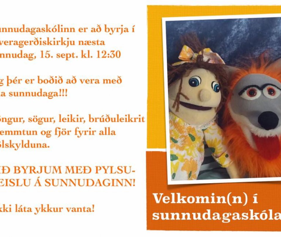 Sunnudagaskólinn Í Hveragerðiskirkju