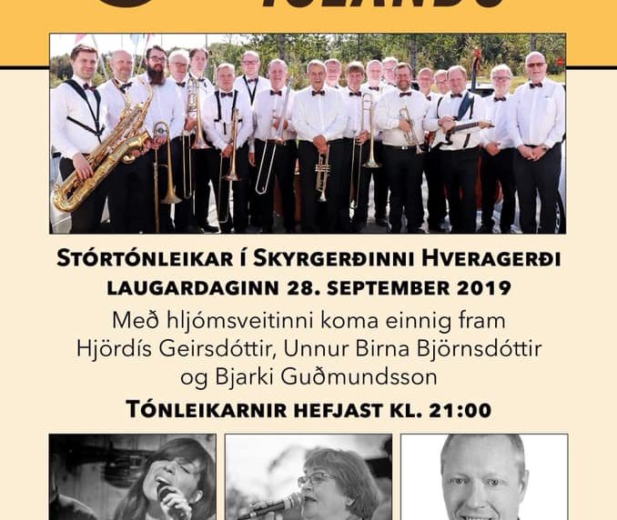 Stórsveit Íslands með tónleika í Skyrgerðinni