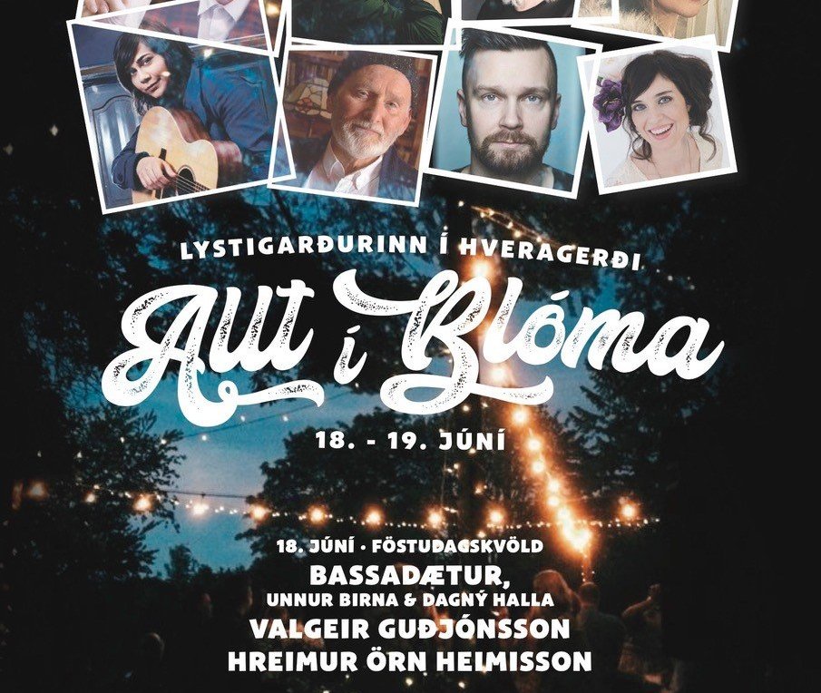 Tónlistarhátíðin Allt í blóma í Hveragerði