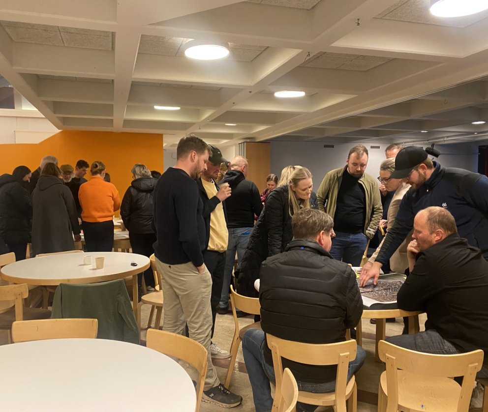 Vel mætt á íbúafund um endurskoðun aðalskipulags