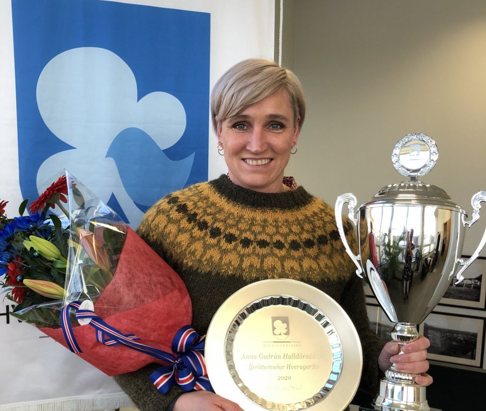 Anna Guðrún Halldórsdóttir íþróttamaður ársins 2020