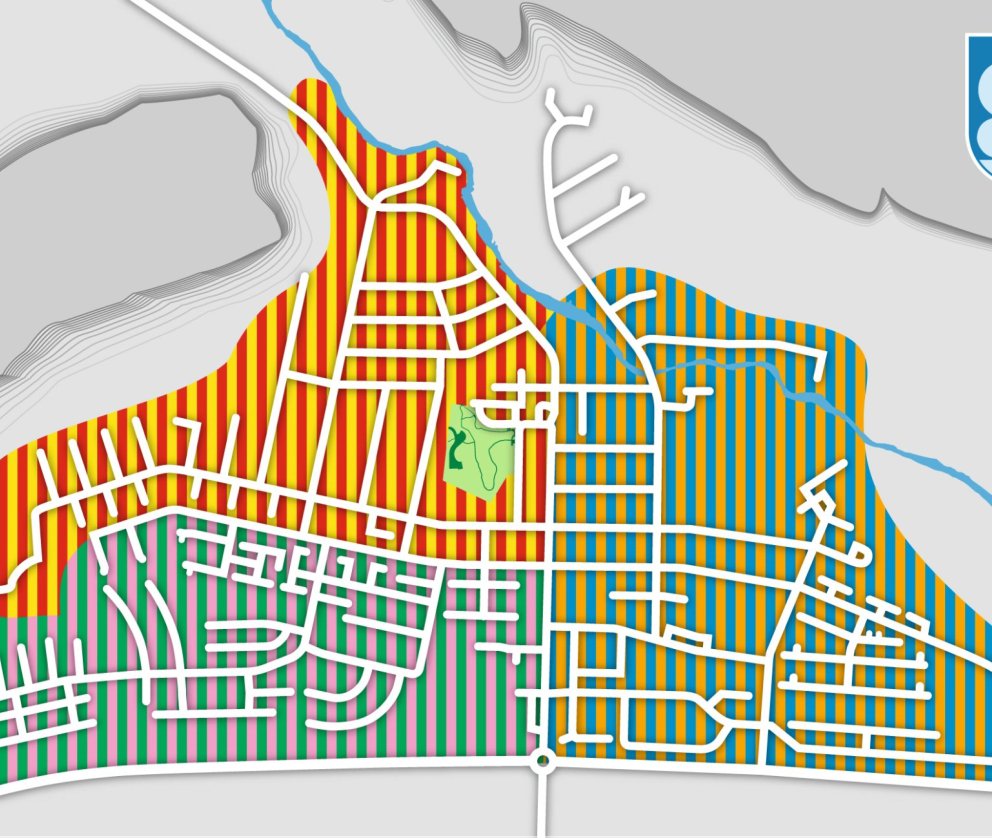 Litakort fyrir Blómstrandi daga í Hveragerði 14.-17. ágúst.