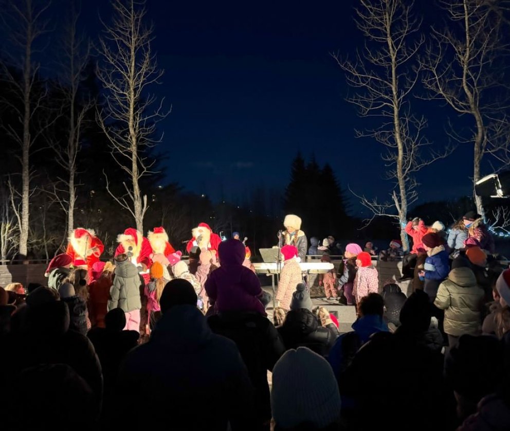 Jólatrésskemmtun í Lystigarðinum