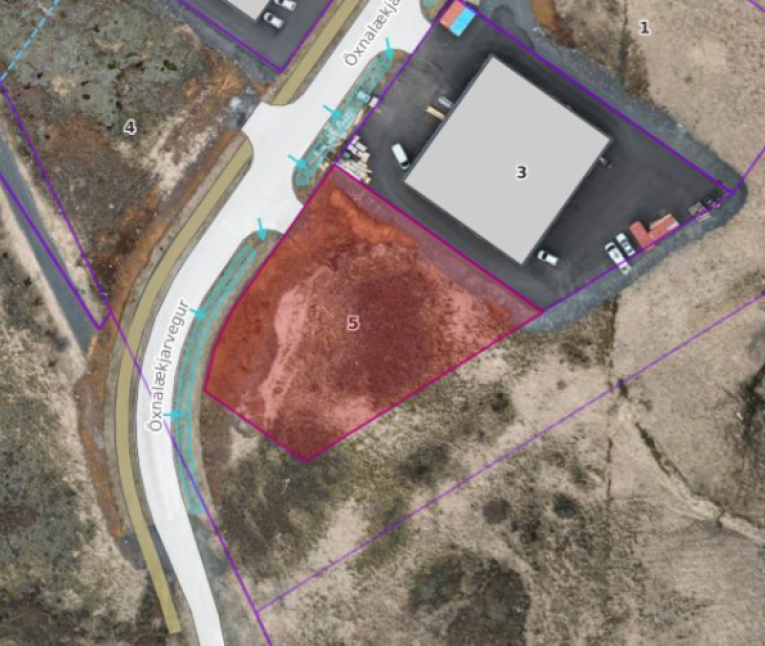 Öxnalækjarvegur 5 laus til úthlutunar