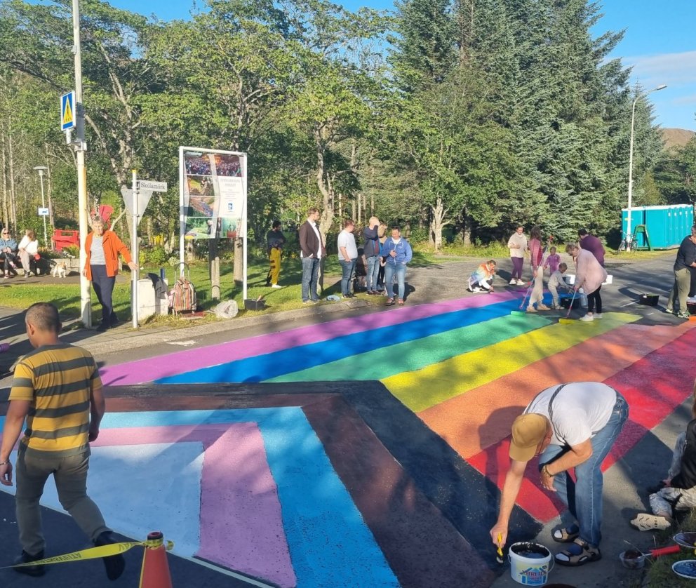 Regnbogagatan Skólamörk - ljósmynd Njörður Sigurðsson