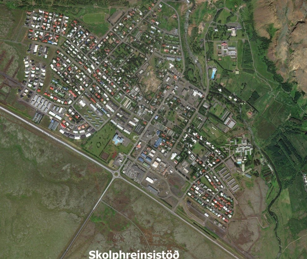 Vegna vatnsgæða í Varmá.