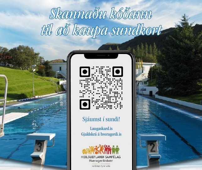 Stafræn sundkort í Sundlaugina Laugaskarði