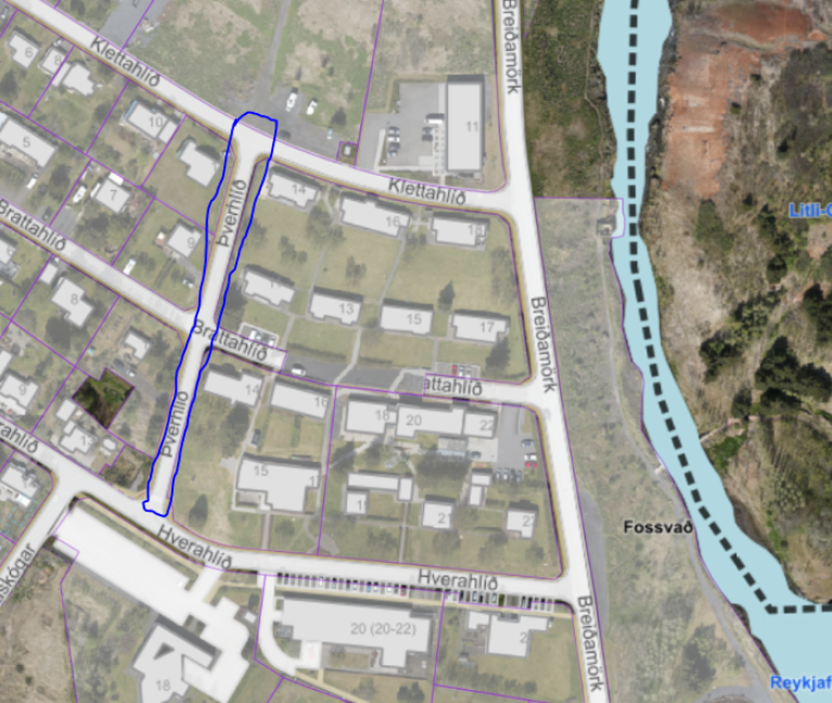 Þverhlíð lokuð til 15. júní vegna hitaveituframkvæmda
