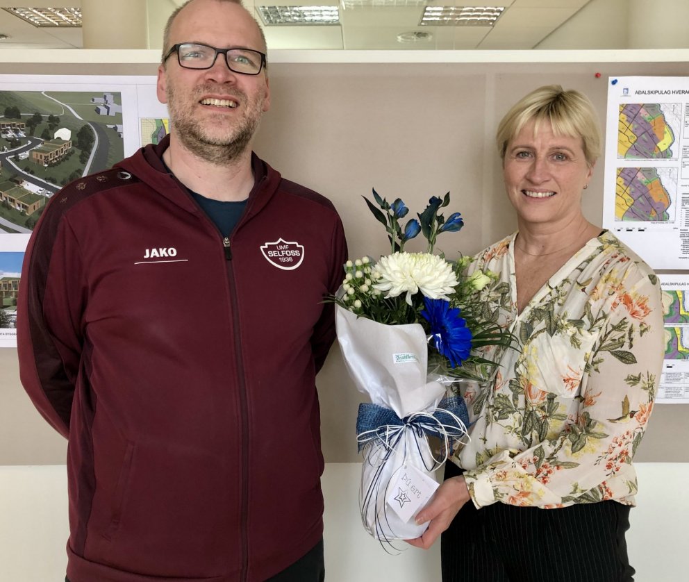 Hamingjuóskir frá Umf. Selfoss