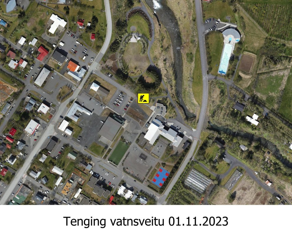 Yfirlitskort af verkstað