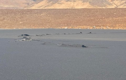 Skemmdarverk unnin á gervigrasvellinum