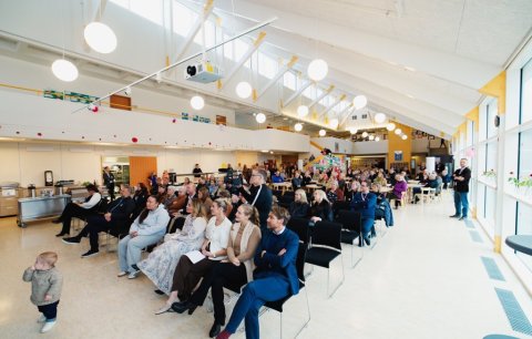 Hátíðlegt í grunnskólanum - myndir