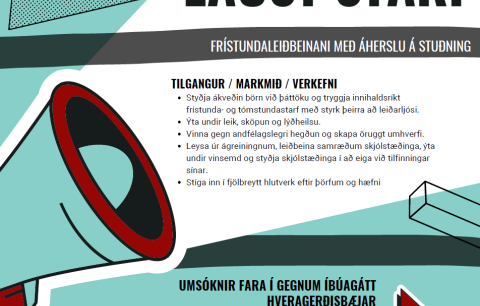 Laust starf hjá Bungubrekku